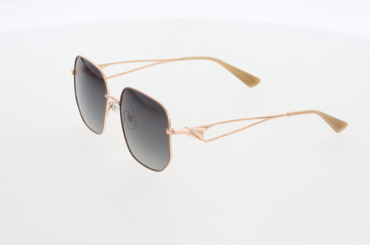 HAWK Women’s Geometric Sunglasses – Bronze Metal Frame with Green Polarized Degrade Lenses (Model HW2190) - ONLY 10 LEFT!