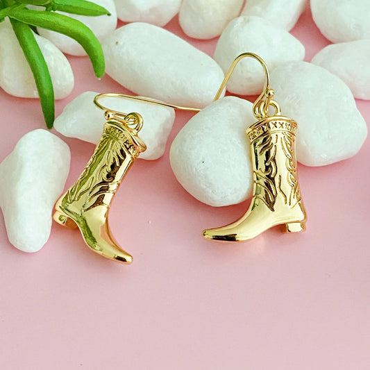 Cowgirl Bootie Dangle Earrings – Western Charm Meets Trendy Elegance