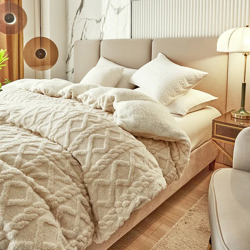Soft Polyester Blanket – Modern Solid Color Throw (Multiple Sizes & Colors)