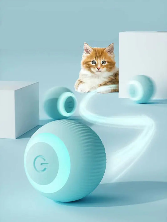 Electric Cat Rolling Ball Toy – Keep Your Feline Entertained for Hours!