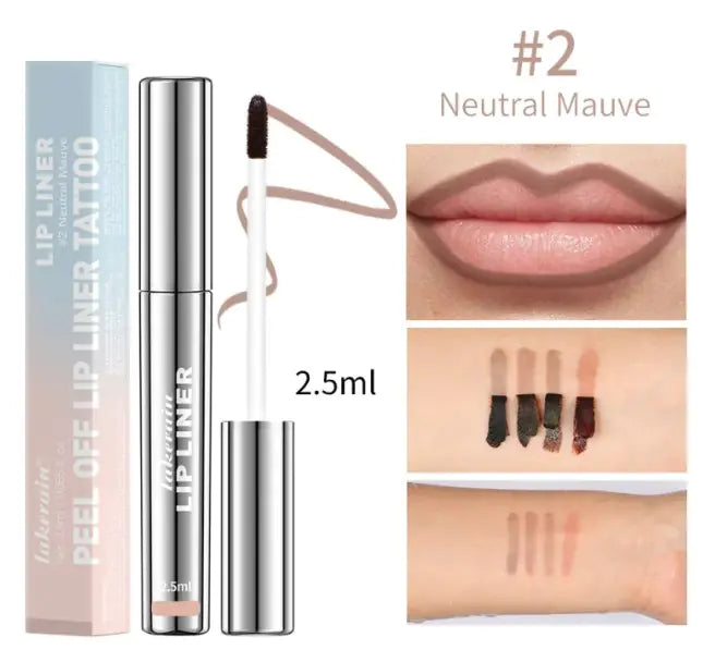 Matte Finish No Stain Cup Hook Line Lipstick – Long-Wear, Transfer-Proof Elegance
