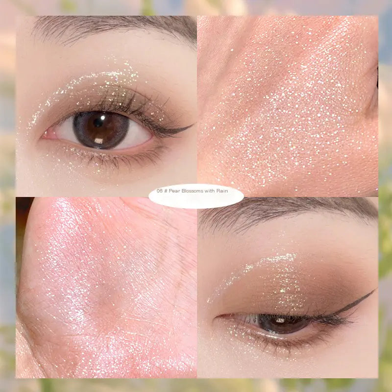 Double-ended Eyeshadow Pen – Waterproof, Shimmer Finish, Long-Lasting Color (6 Shades Available)