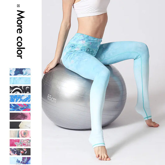 Women's Printed Yoga Pants – High-Performance, Breathable Leggings