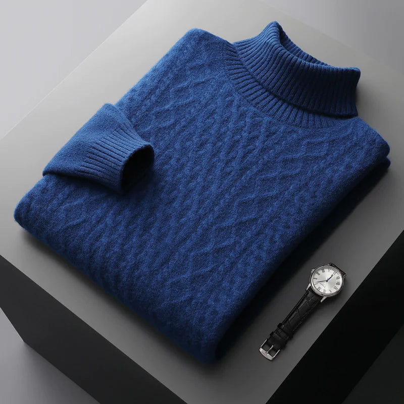 Men’s Cashmere Sweater – Soft Luxury Knit, Classic Fit, and Timeless Style (S–3XL)