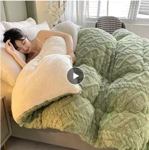 Soft Polyester Blanket – Modern Solid Color Throw (Multiple Sizes & Colors)