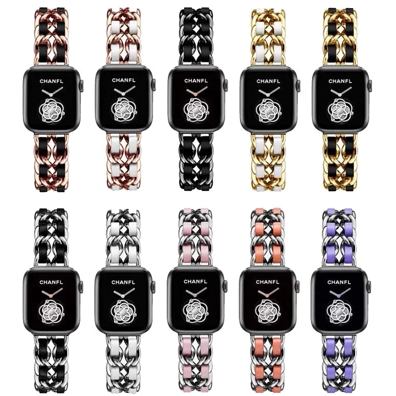 Upgrade Your Apple Watch with Premium Stainless Steel Strap Bands
