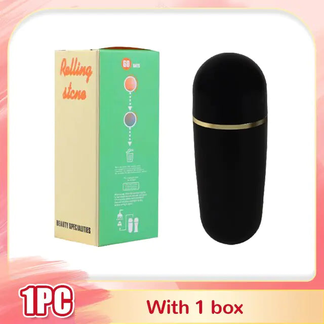 Volcanic Face Oil Absorption Roller – Natural Matte Finish, Anytime, Anywhere