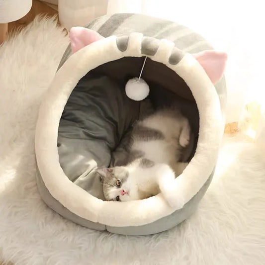 Sweet Cat Bed Warm Pet Basket – Cozy, Orthopedic Comfort for Cats & Small Dogs