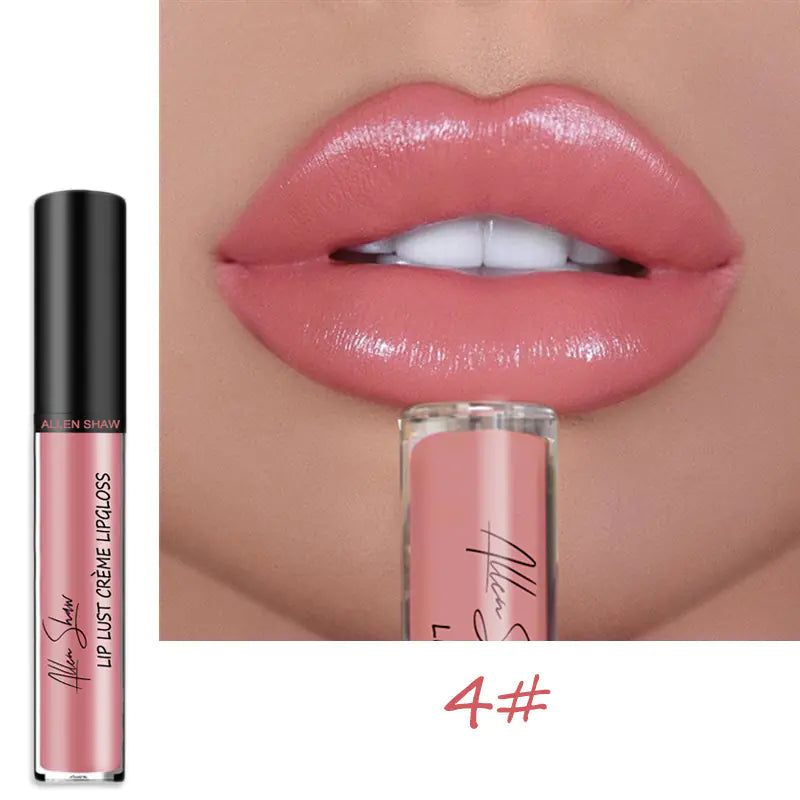 Allen Shaw Cream Lip Glaze – Intense Matte Velvet Color