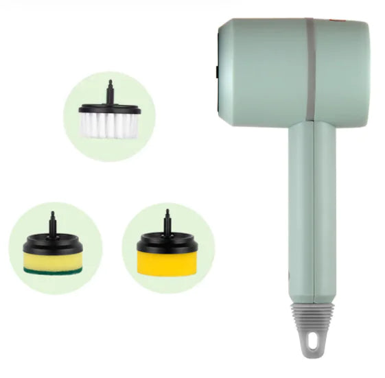 Multifunctional Electric Cleaning Brush – Rechargeable Scrubber with Multiple Brush Heads (Cordless & Powerful)