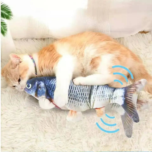 Cat Interactive Electric Floppy Toy Fish: Fun & Excitement for Your Feline Friend!