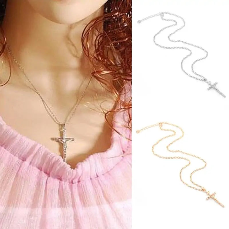 INRI Crucifix Jesus Pendant Necklace: A Symbol of Faith and Elegance