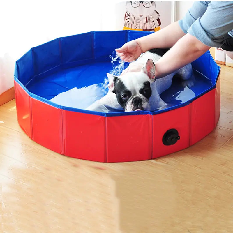 PVC Foldable Dog Pool Pet Bathtub