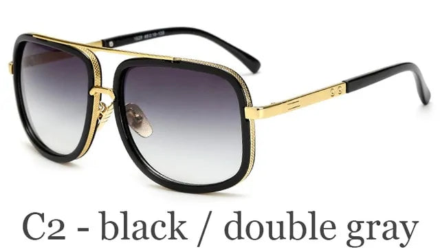 Step Up Your Style Game with Classic Oversized Men’s Sunglasses