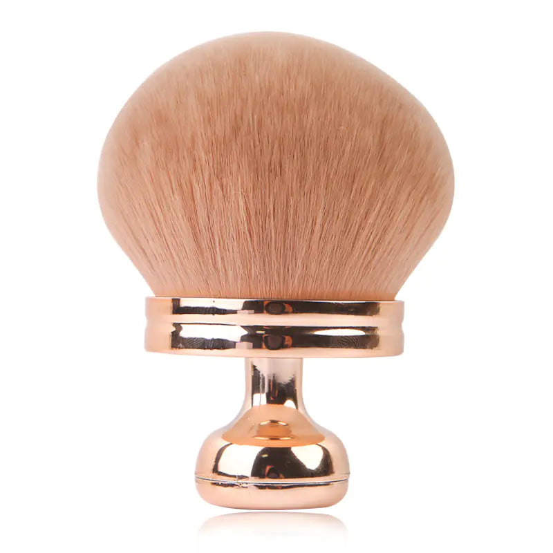 Mushroom Head Loose Powder Blush Brush – Ultra-Soft Fiber for Seamless Application