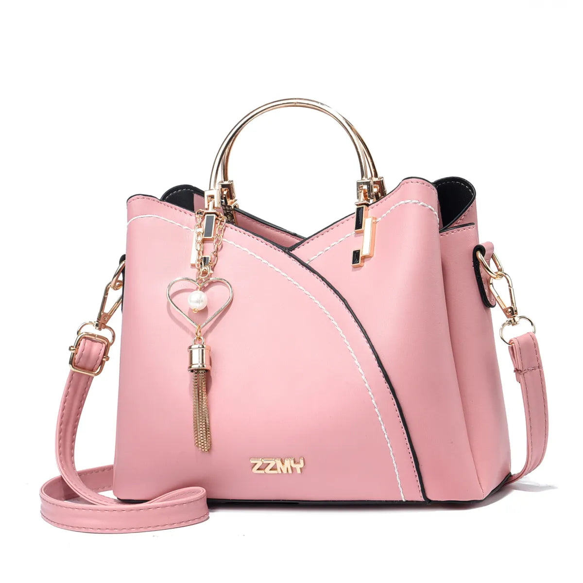 Street Chic Medium PU Leather Handbag – Stylish Everyday Essential