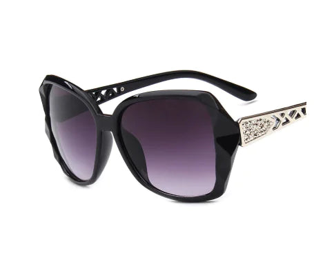 Retro Oversized Women's Sunglasses 5101 – Vintage Chic with UV Protection (Multiple Colors)