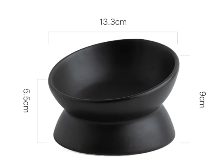 Elevated Pet Bowl – Spine-Supporting Ergonomic Feeding Dish