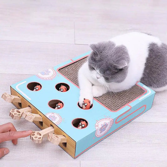 Interactive Cat Teaser Toy – Engaging Feather Wand for Play & Bonding (Durable & Safe Design)