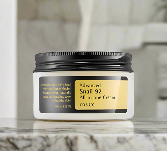 COSRX Advanced Snail 92 All-In-One Cream – Repairing & Hydrating Face Cream with Snail Mucin (100ml)