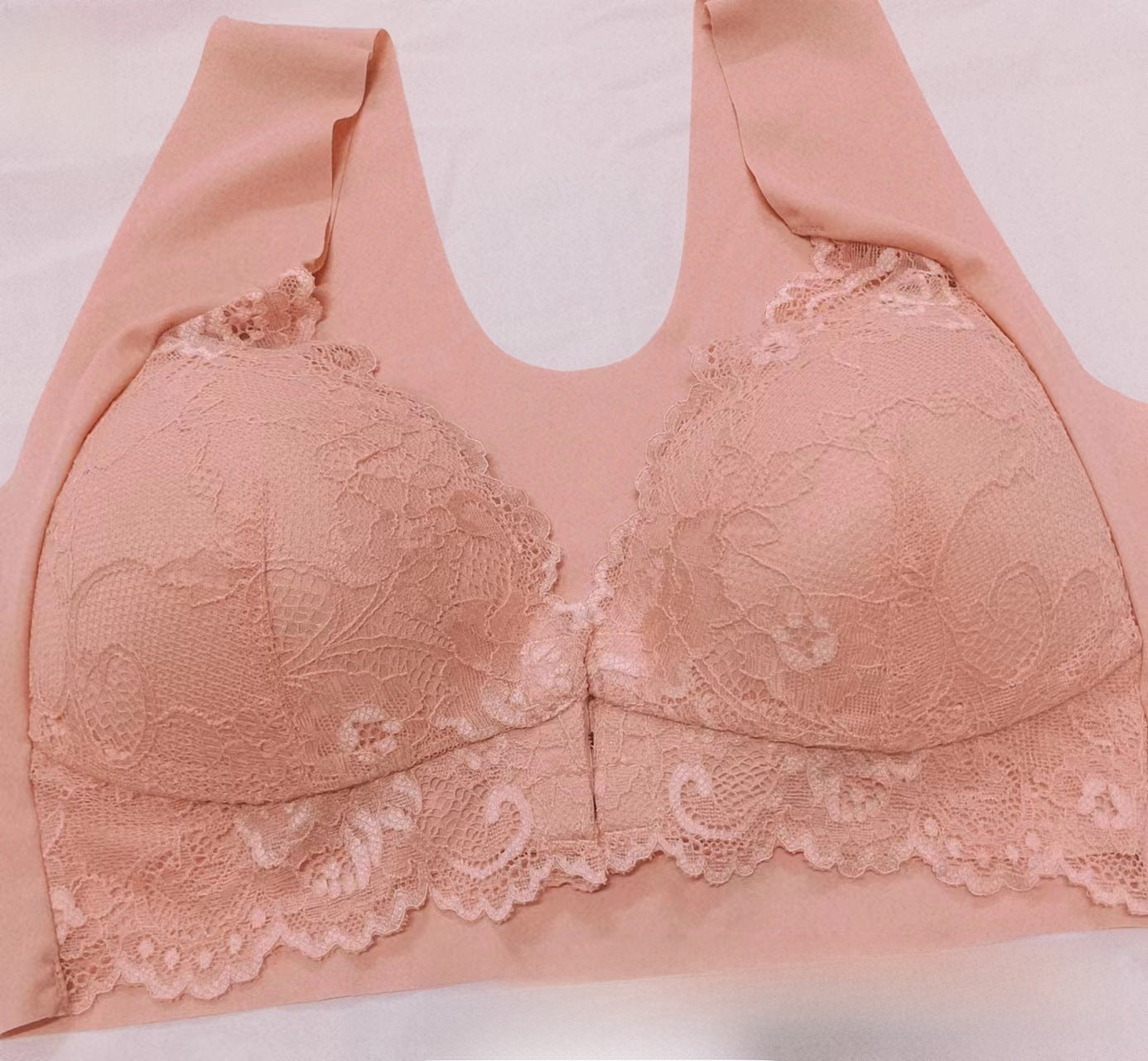 Comfortable Wireless Plus Size Bra – Seamless Full Coverage with Non-Wire Support (sizes M-9XL)