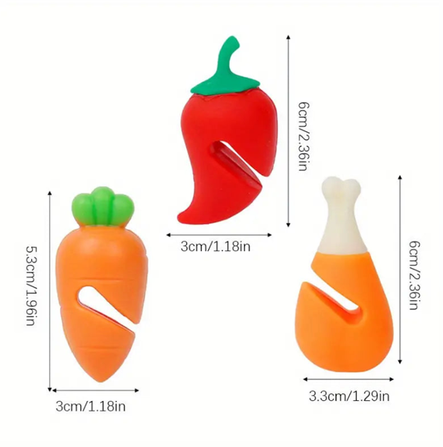 Creative Chicken Drumstick Shape Pot Lid Spill Preventer – Heat Resistant Silicone Kitchen Tool