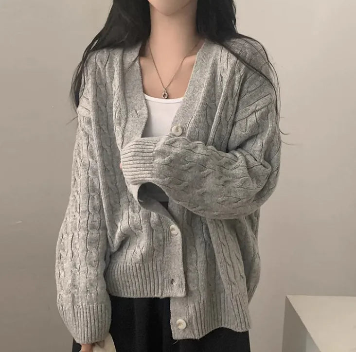 Women’s Spandex Cardigan Sweater – Flexible Fit, Open-Front Design, and Sophisticated Style (Free Size)
