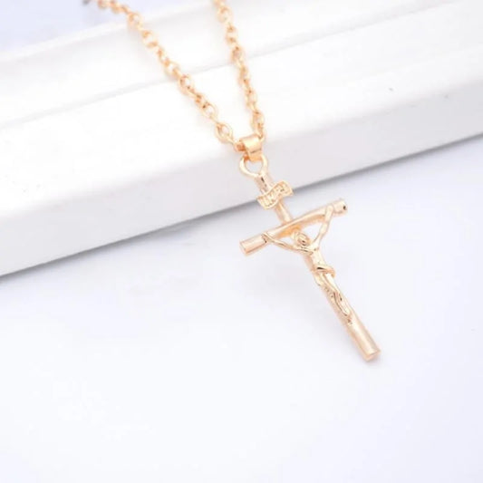 INRI Crucifix Jesus Pendant Necklace: A Symbol of Faith and Elegance