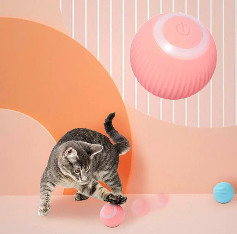 Electric Cat Rolling Ball Toy – Keep Your Feline Entertained for Hours!