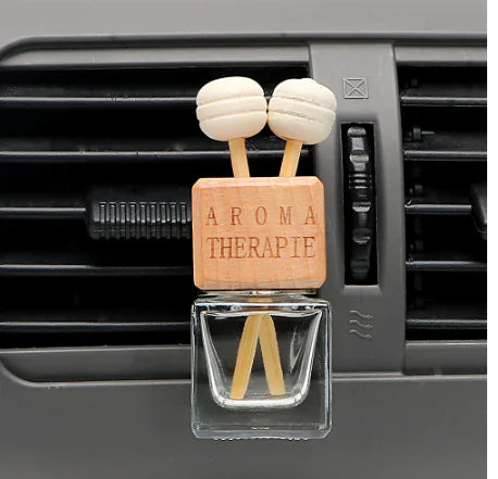 Air Outlet Perfume Bottle – Glass Car Vent Aromatherapy Diffuser (8ml & 15ml Options, 360° Rotatable Clip, Refillable)