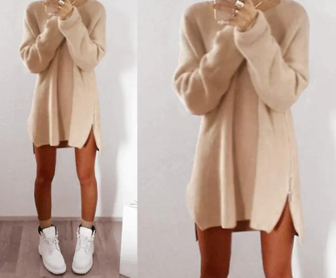 Casual Loose Zip Sweater – Relaxed Fit, Easy Layering, and Versatile Everyday Style (S–5XL)