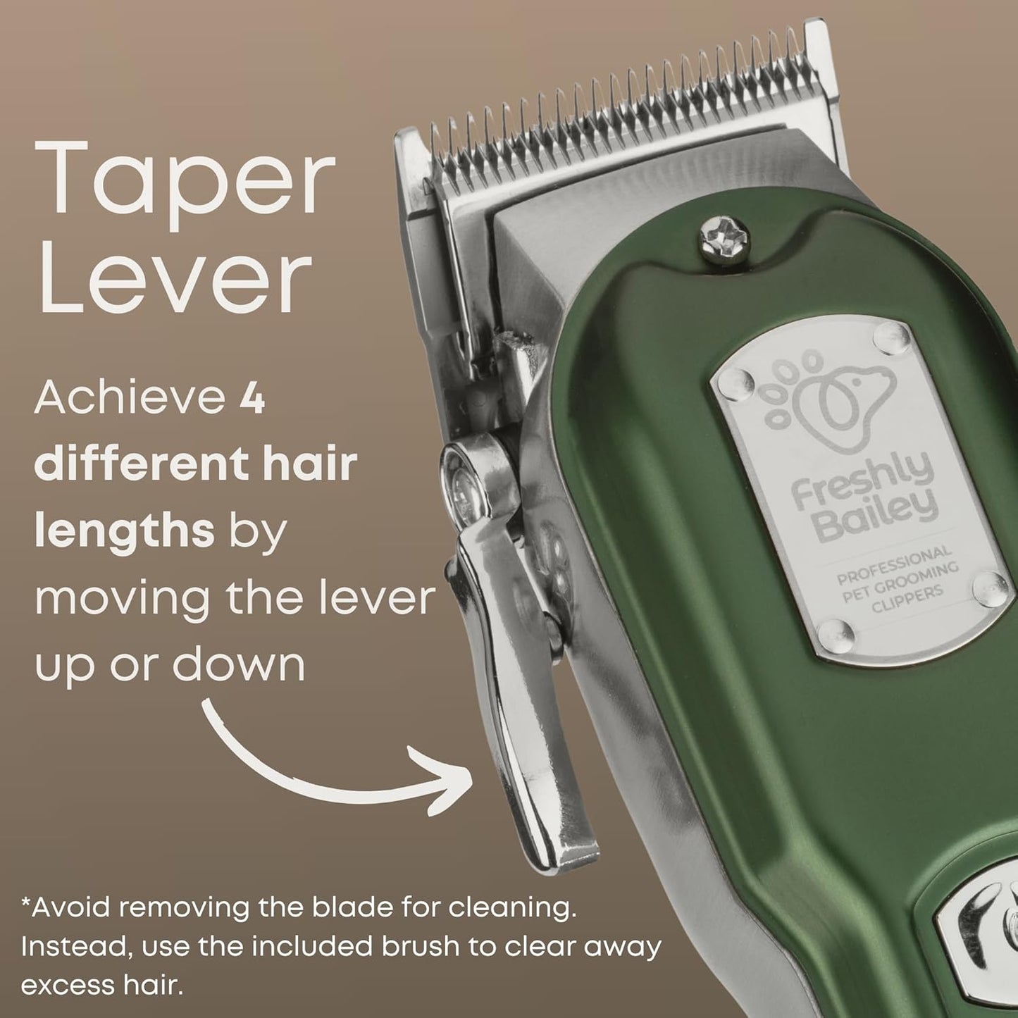 Cat Hair Clippers – Quiet Cordless Pet Grooming Kit for Thick & Matted Fur