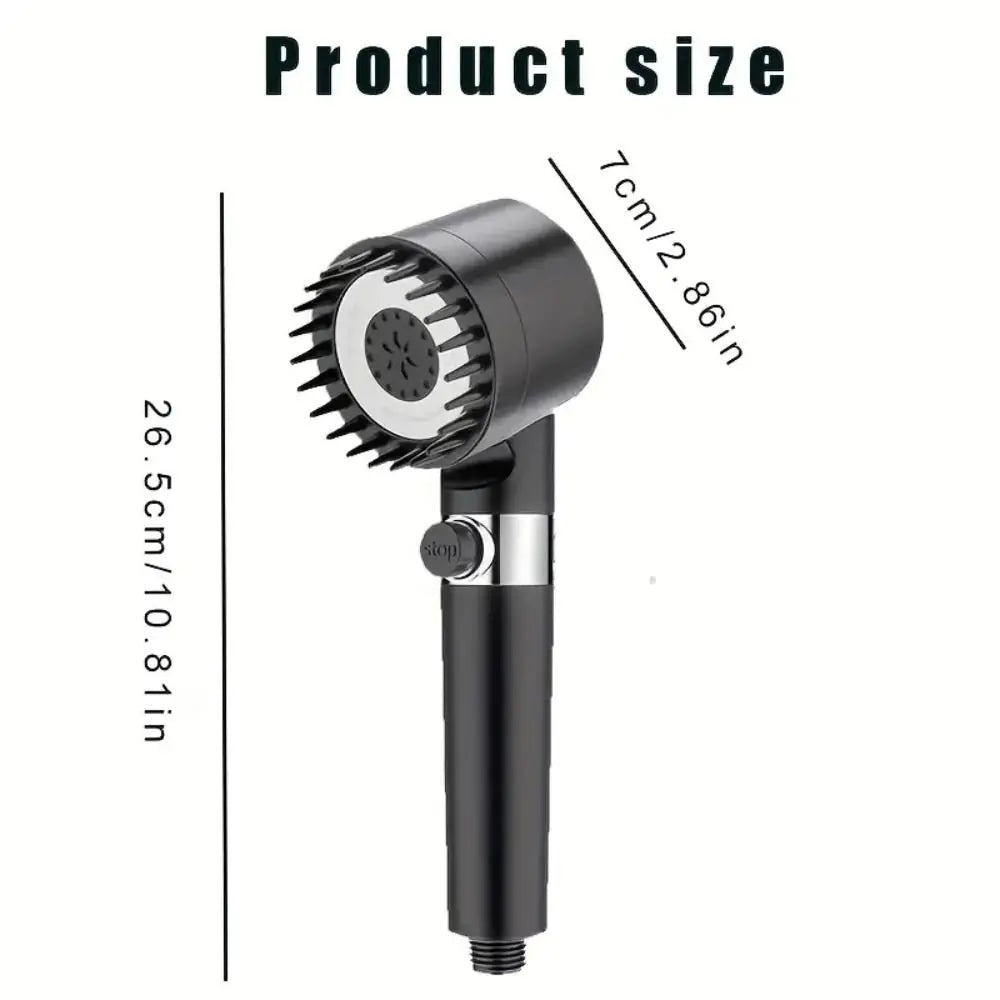 Net30 Massage Power Shower Head – High-Pressure Handheld Spa Experience with Multi-Spray Modes