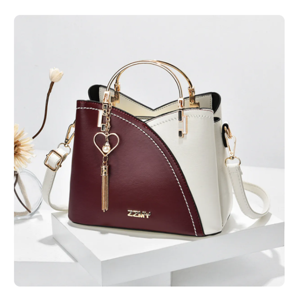 Street Chic Medium PU Leather Handbag – Stylish Everyday Essential