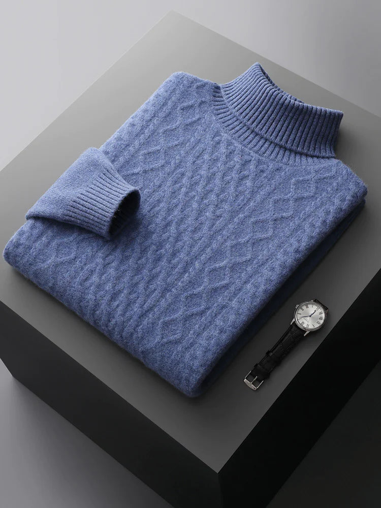 Men’s Cashmere Sweater – Soft Luxury Knit, Classic Fit, and Timeless Style (S–3XL)