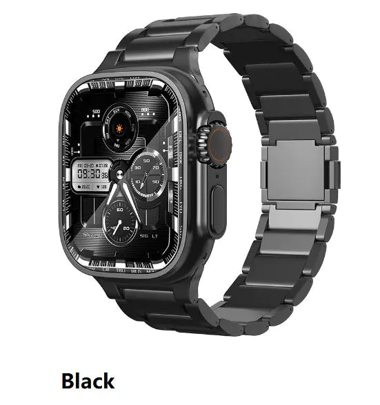 Titanium Fusion Magnetic Snap Band – Premium Apple Watch Strap with Secure Magnetic Clasp