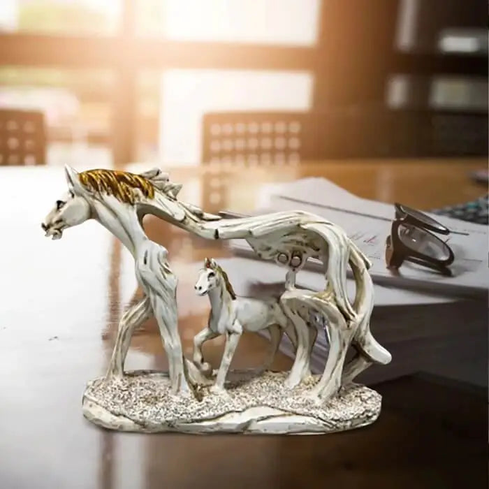 Transform Your Space with Elegance – Wild Duality Horse Sculpture