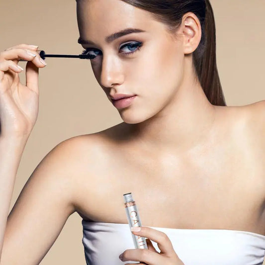 Instant Lengthening Waterproof Fiber Mascara – Smudge-Free Volume with Precision Brush