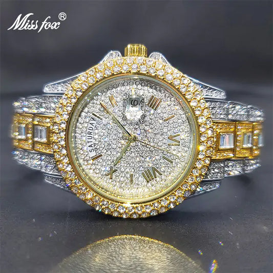 Enhance Your Elegance with the Trendy Diamond Watch