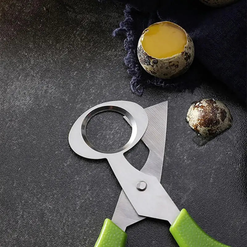 Stainless Steel Quail Egg Scissors – Precision Shell Cutter for Effortless Egg Preparation