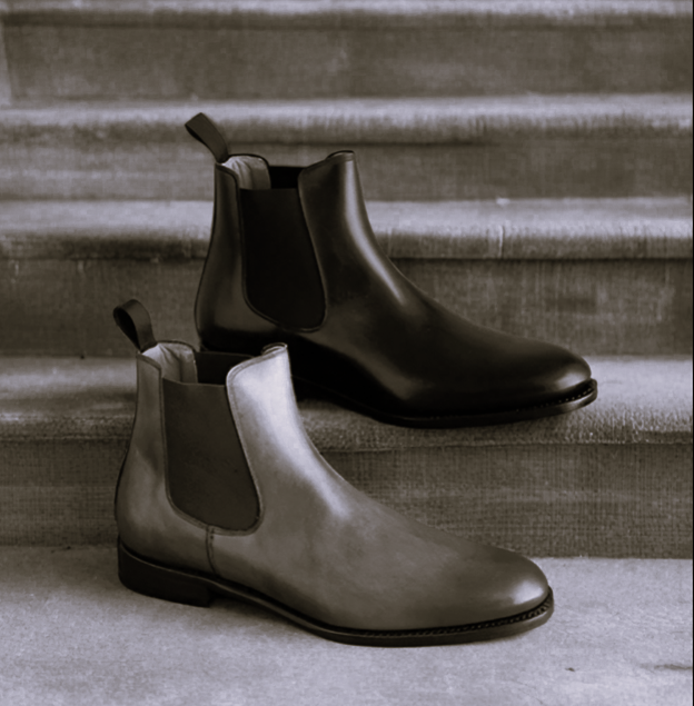 Modern Gent Men's Leather Chelsea Boot