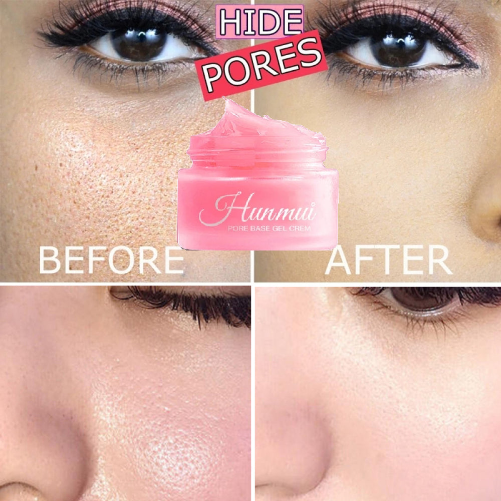 Hunmui Pore Base Gel Cream Primer – Smooth Matte Finish for Flawless Skin