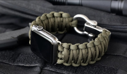 Woven Smart Watch Strap – Rope Paracord
