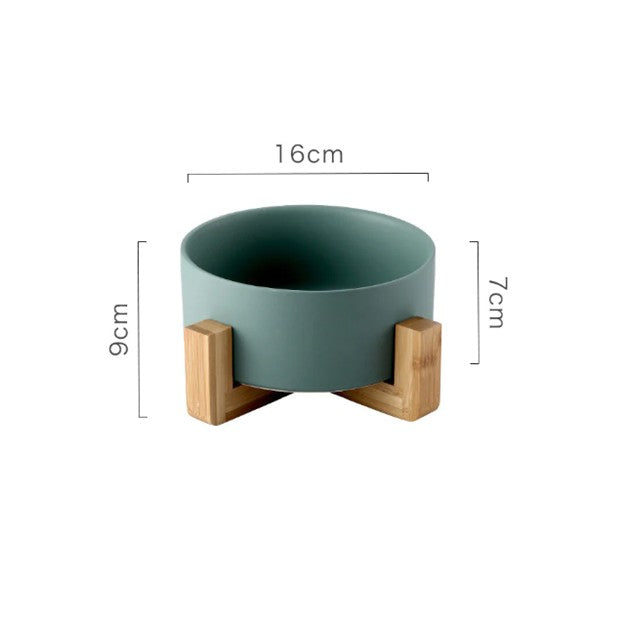 Non-Slip Ceramic Pet Drinking Bowl for Dogs and Cats