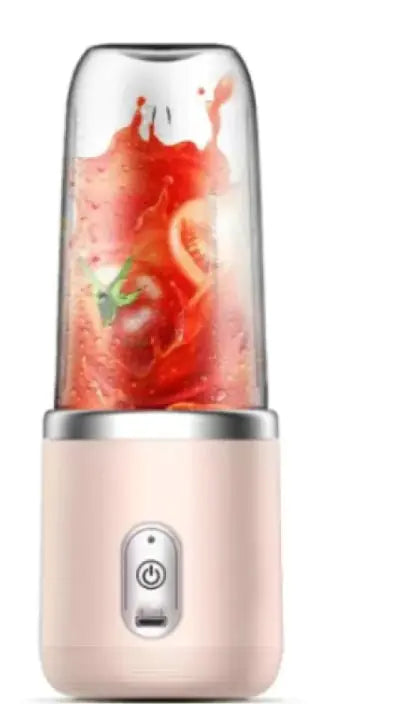 Portable USB Rechargeable Blender – 6-Blade Power for Smoothies, Juices & More