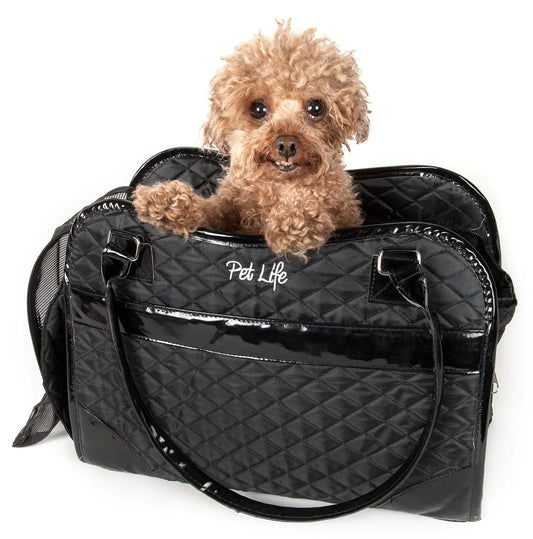 Exquisite Handbag Carrier – Fashionable Travel Purse for Small to Medium Dogs & Cats