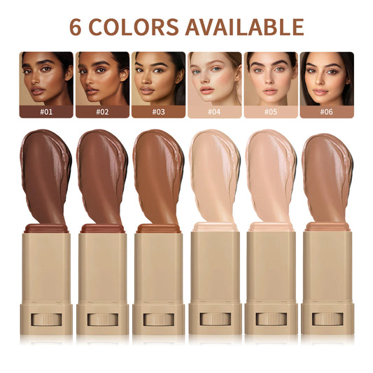 Serum Boosted Skin Tint Stick – Silky Radiant Coverage in 6 Buildable Shades