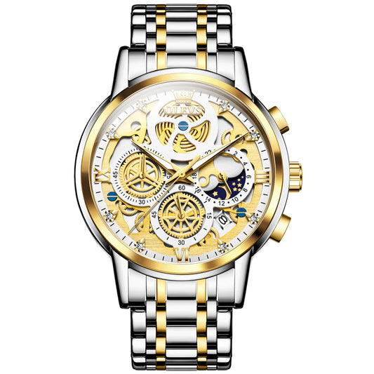 Fashion Single Calendar Quartz Watch: Where Style Meets Functionality