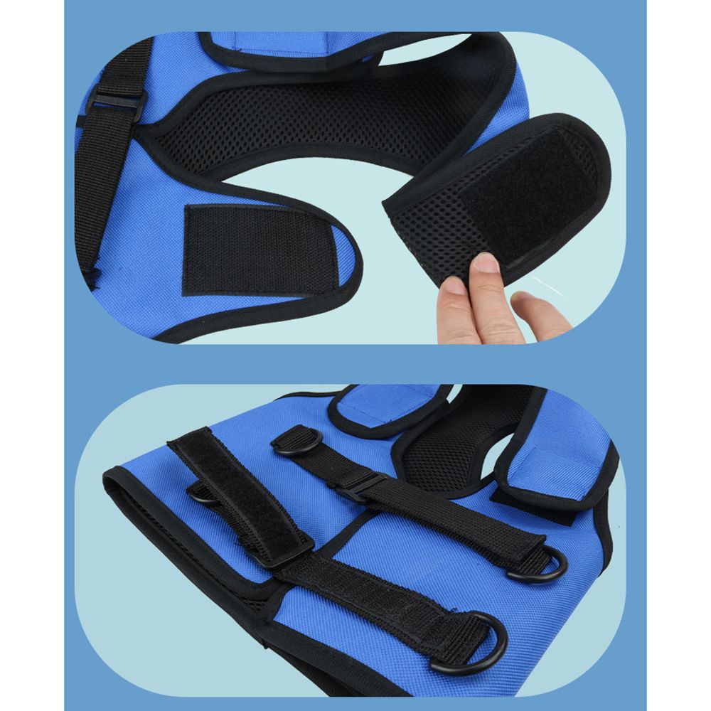 Dog Rehabilitation Support Vest – Adjustable Auxiliary Lifting Harness for Injured or Senior Dogs (S–L, Oxford Cloth)