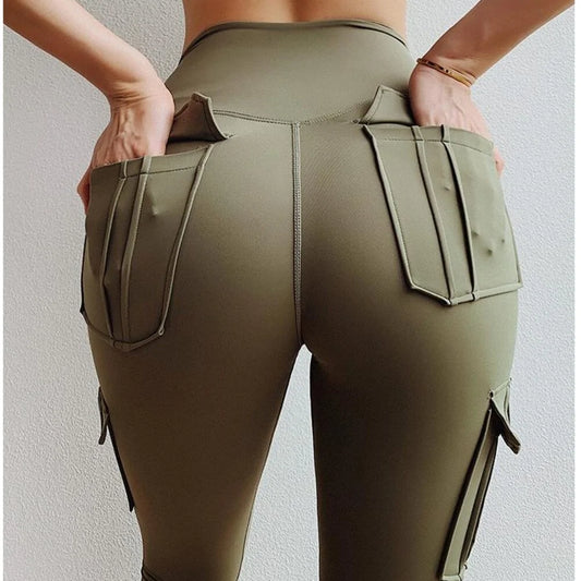 Four-Pocket High Waist Leggings – Style, Comfort, and Functionality